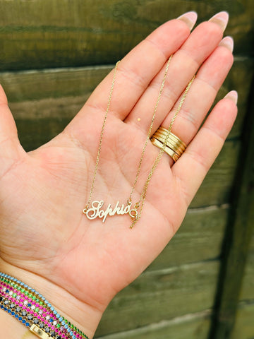 Name necklace
