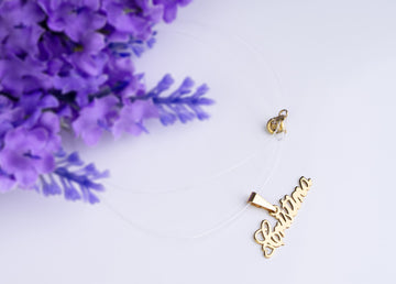 Transparent Necklace Name
