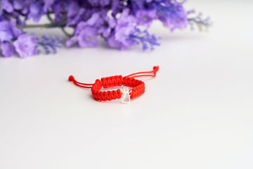 Angel bracelet without beads on cord - 14ct Gold
