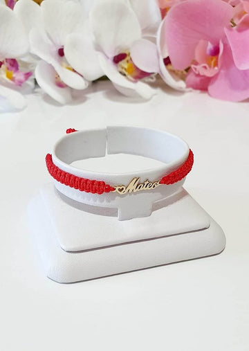 NAME bracelet without beads - 14ct Gold