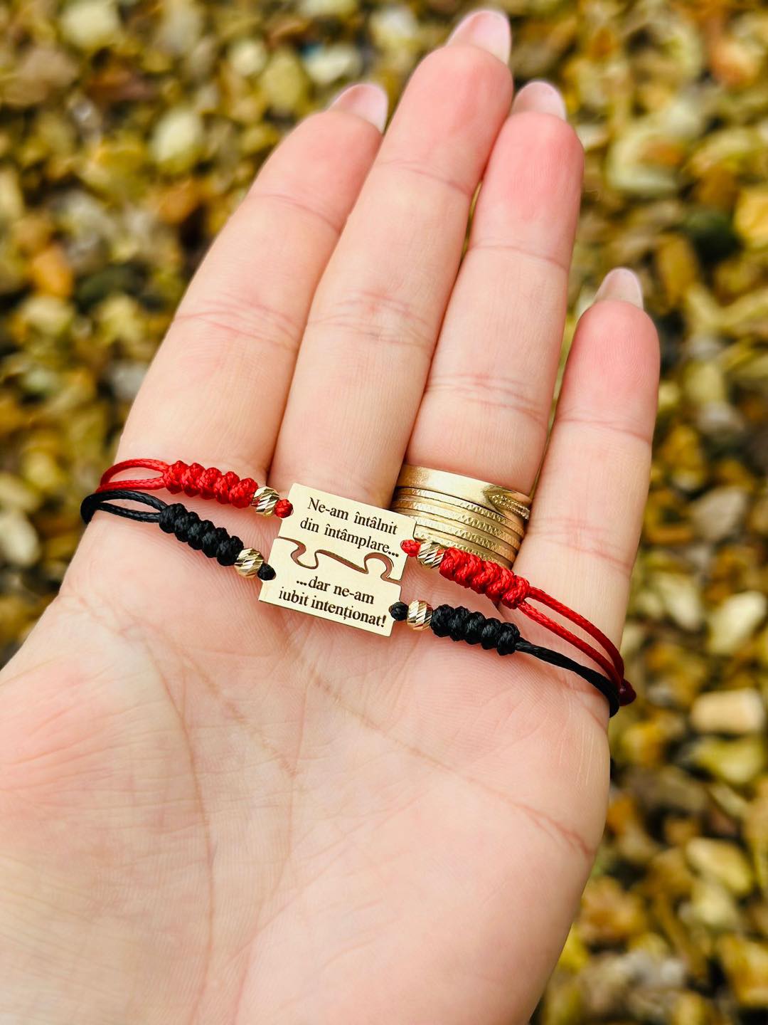 Puzzle set +2 beads 4mm each
