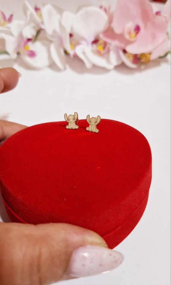 Stitch earrings