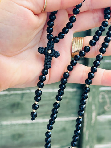 Rosary +19 beads 2.5mm - 14ct Gold