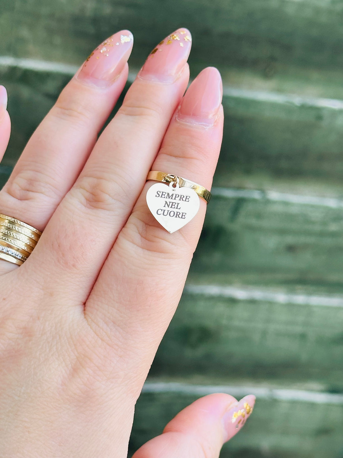 Heart ring - 14ct gold