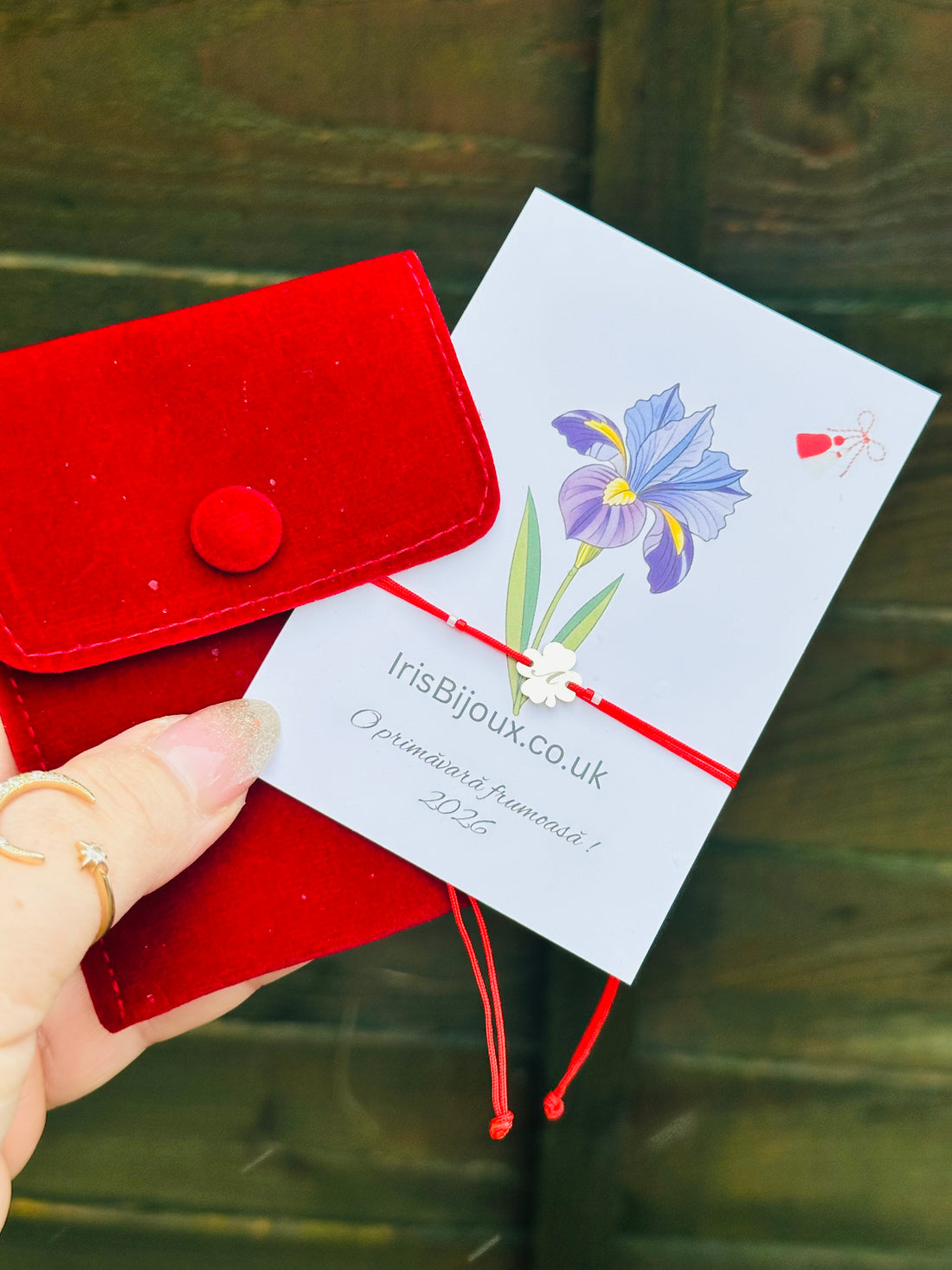 Mărțișor - bracelet clover - silver 925